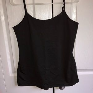 ⭐️2/$12⭐️ Black NY&Co Spandex Layering Cami